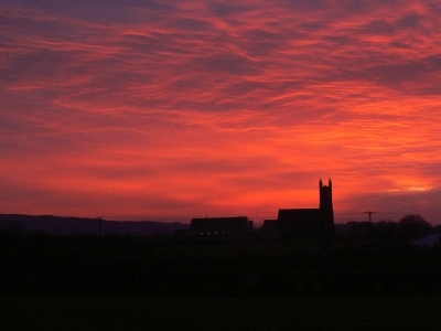 Church Sunset